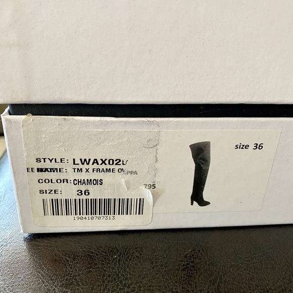 Tamara Mellon Tall Boots in Chamois - Picture 7 of 9